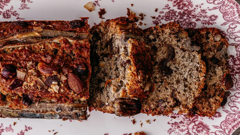 Bananenbrood met dadels