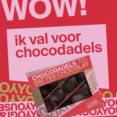 Ik val voor chocoladedadels